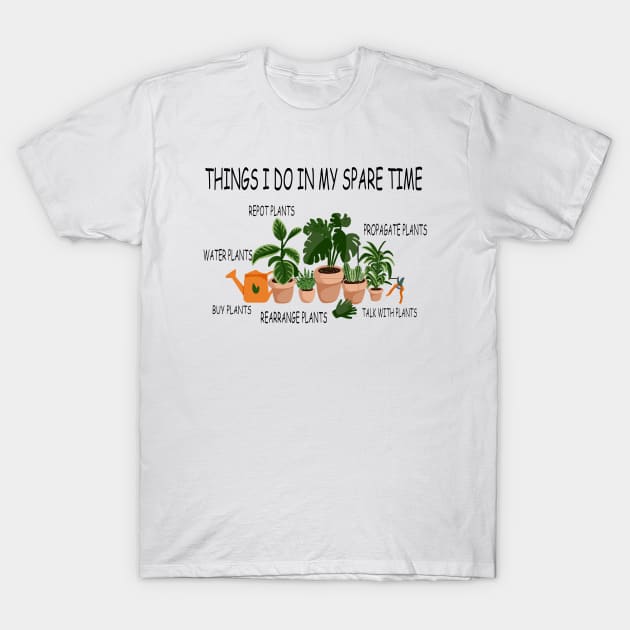 plants lover T-Shirt by lazykitty